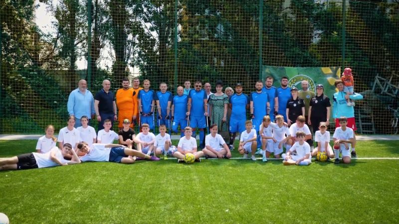 Ампфутбольна команда “Вікінги” з Тернополя провела перший матч проти житомирських “Титанів”
