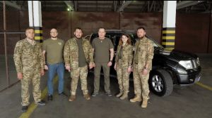 «Українська команда» передала позашляховик бійцям 112 бригади ТрО на Запоріжжя
