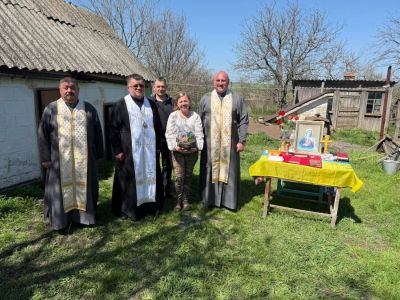 Народний депутат Микола Люшняк зустрів Великдень з воїнами на фронті