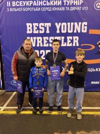 Юні борці Тернополя здобули призові місця на всеукраїнському турнірі
