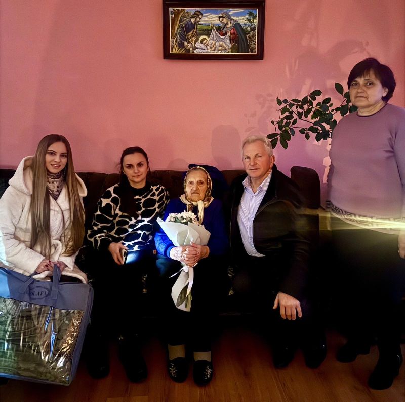 Довгожителька з Тернопільщини відзначила 91-річчя