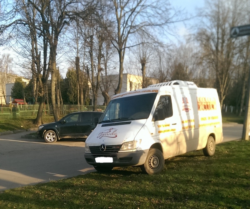 У Тернополі водії залишають авто на газонах (фотофакт)