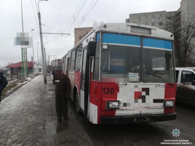 Водія тролейбуса у Тернополі спіймали &quot;під мухою&quot;