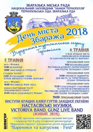 Тернопільщина готується до відкриття літнього туристичного сезону, який стартуватиме зі Збаража