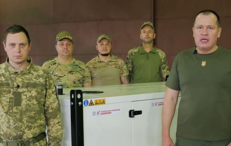 «Українська команда» передала великий генератор 33 штурмовому полку