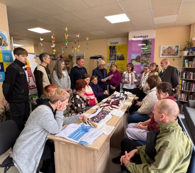 У Тернополі організували майстер-клас для внутрішньо переміщених осіб