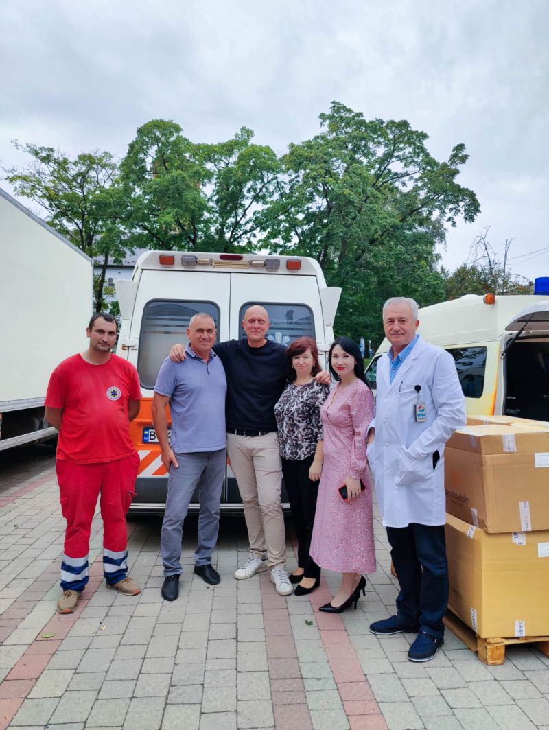Медичні заклади Тернопільщини отримали допомогу від іноземних благодійників