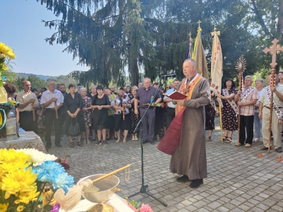 У громаді на Тернопільщині відкрили меморіальні дошки полеглим захисникам
