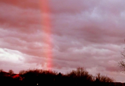 Жителі Тернопільщини помітили на небі аномальне явище (фотофакт)