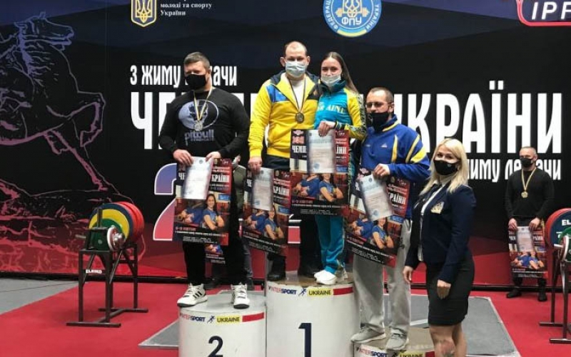 Викладач з Тернопільщини – один з найкращих на чемпіонаті України з класичного жиму