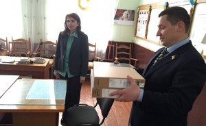 Гімназія міста Хоросткова отримала ноутбуки від Миколи Люшняка