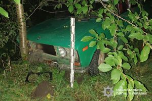 Викрав автомобіль і вчинив ДТП: бережанські поліцейські встановили особу зловмисника