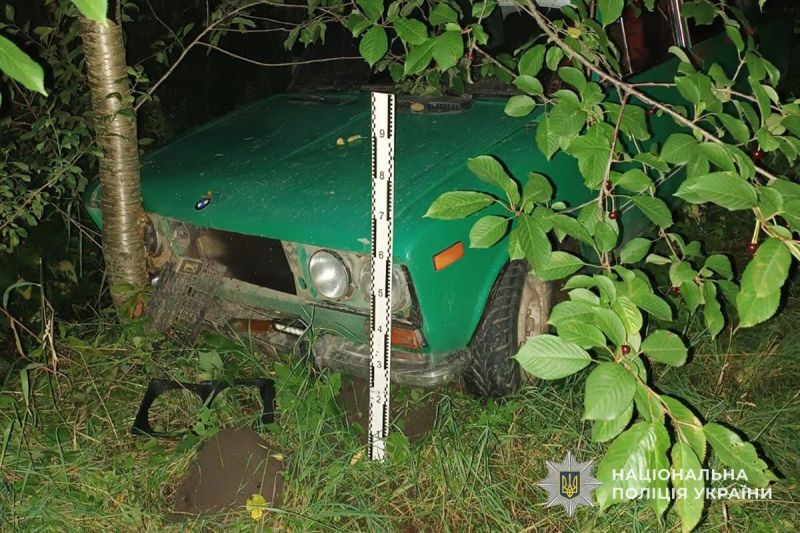 Викрав автомобіль і вчинив ДТП: бережанські поліцейські встановили особу зловмисника