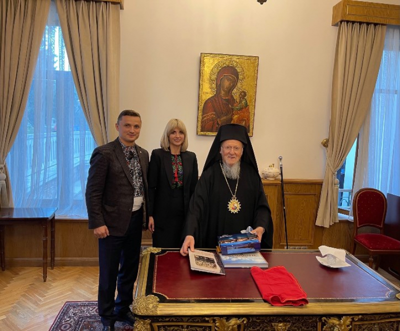 Голова Тернопільської облради ради у складі делегації відвідав у Стамбулі Вселенського патріарха Варфоломея