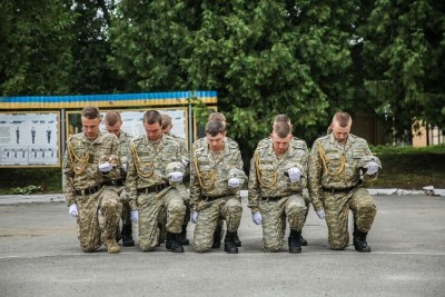 Випускники Центру підготовки офіцерів запасу ТНЕУ виголосили присягу на вірність українському народові