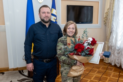 Тернопільська волонтерка отримала нагороду Президента України &quot;Золоте серце&quot;